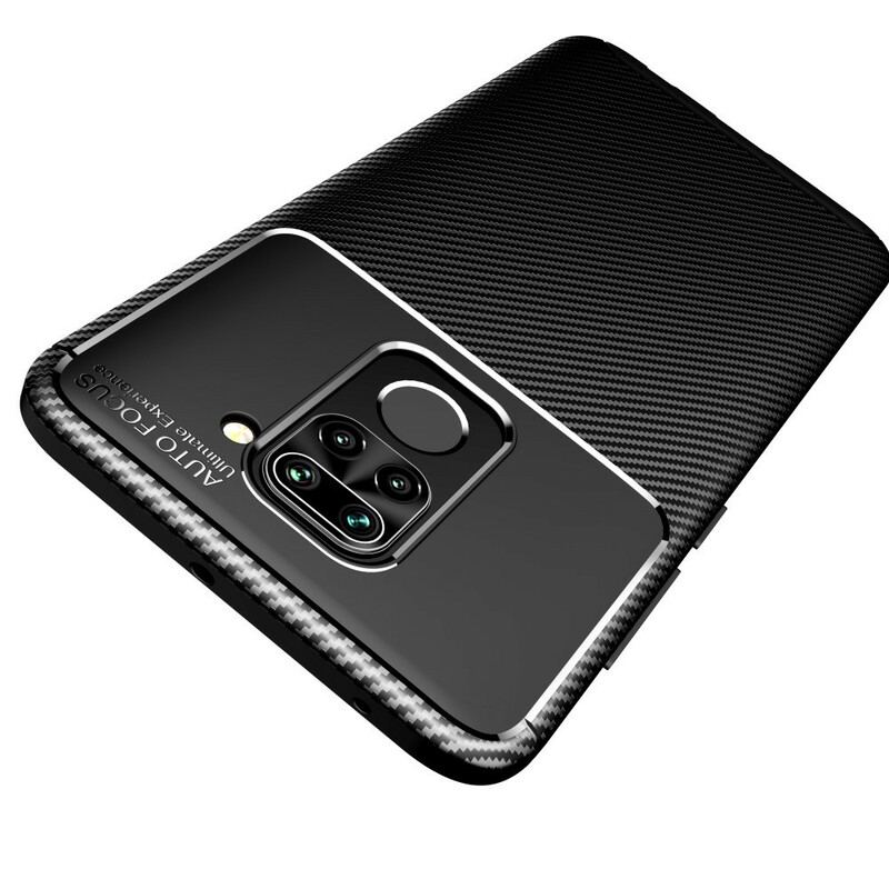 Capa Para Xiaomi Redmi Note 9 Mangueira De Fibra De Carbono