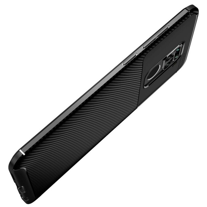 Capa Para Xiaomi Redmi Note 9 Mangueira De Fibra De Carbono