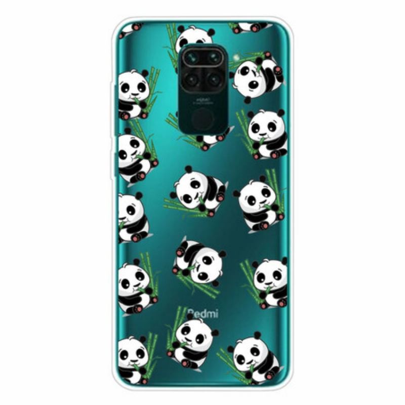 Capa Para Xiaomi Redmi Note 9 Pequenos Pandas