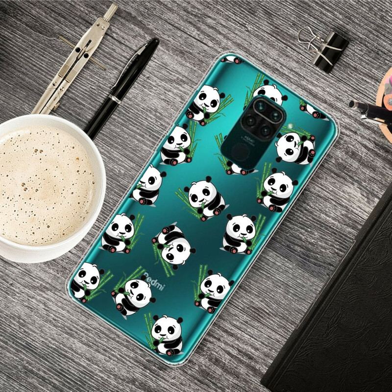 Capa Para Xiaomi Redmi Note 9 Pequenos Pandas