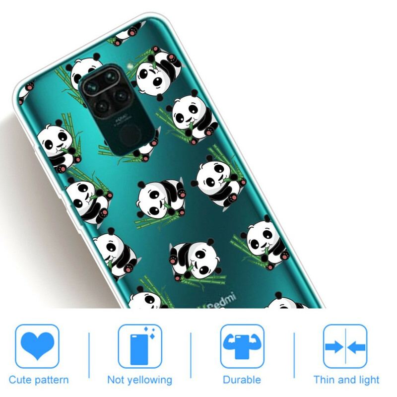 Capa Para Xiaomi Redmi Note 9 Pequenos Pandas