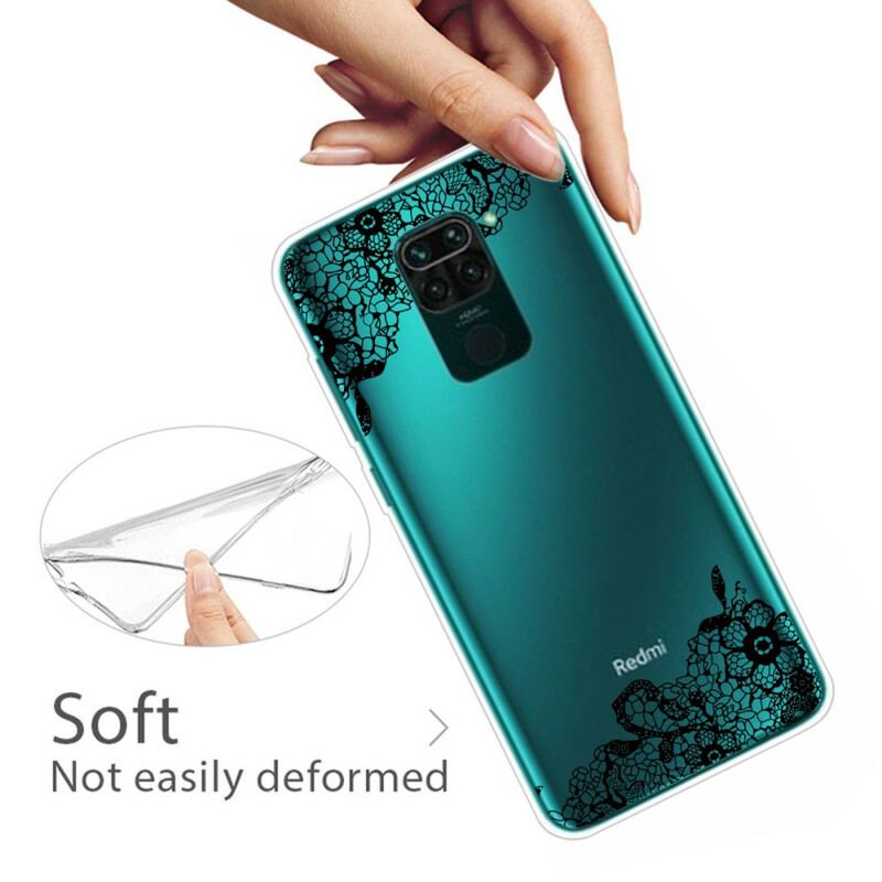 Capa Para Xiaomi Redmi Note 9 Renda Fina