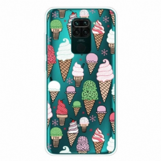 Capa Para Xiaomi Redmi Note 9 Sorvete De Creme Colorido