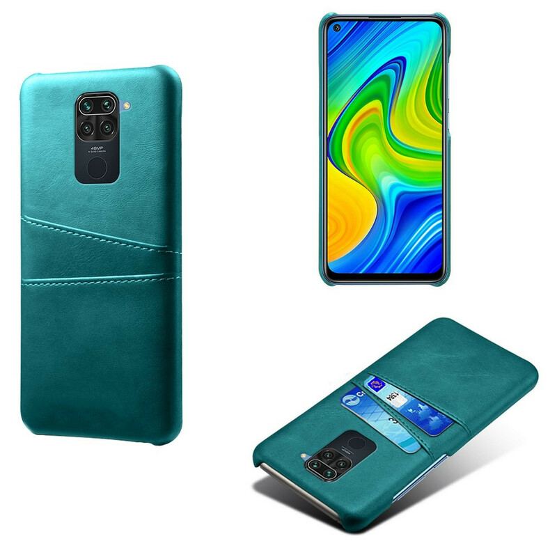 Capa Para Xiaomi Redmi Note 9 Titular De Cartão Duplo Ksq