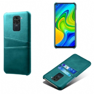 Capa Para Xiaomi Redmi Note 9 Titular De Cartão Duplo Ksq