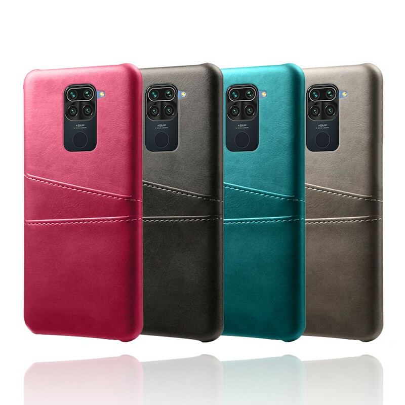 Capa Para Xiaomi Redmi Note 9 Titular De Cartão Duplo Ksq