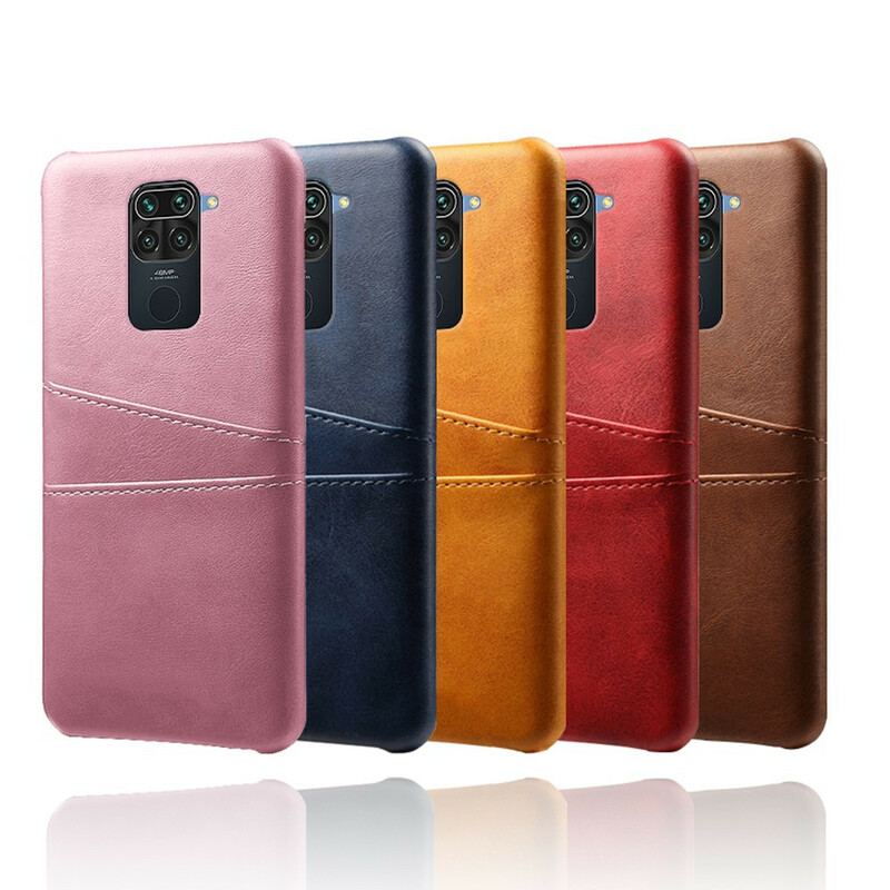 Capa Para Xiaomi Redmi Note 9 Titular De Cartão Duplo Ksq