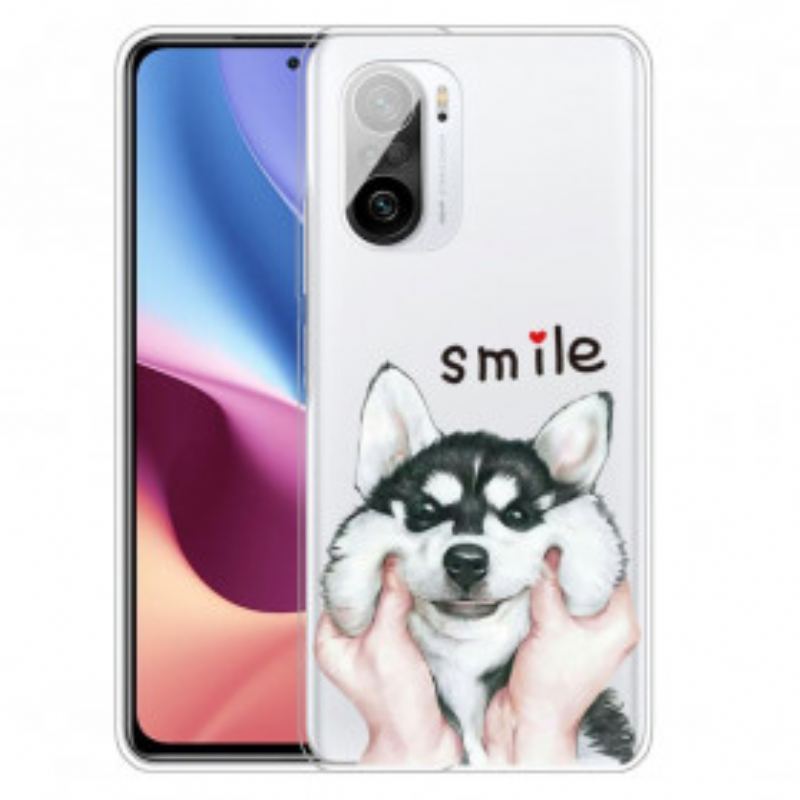 Capa De Celular Para Poco F3 Cachorro Sorridente