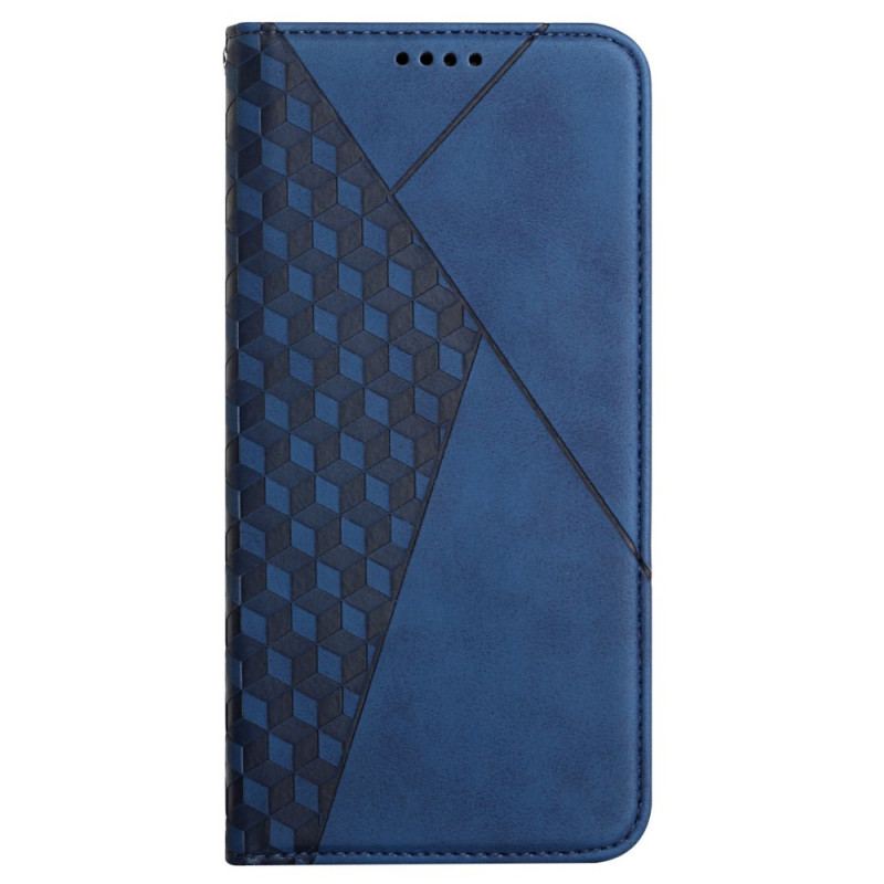 Capa De Celular Para Poco F3 Flip Efeito Geocouro