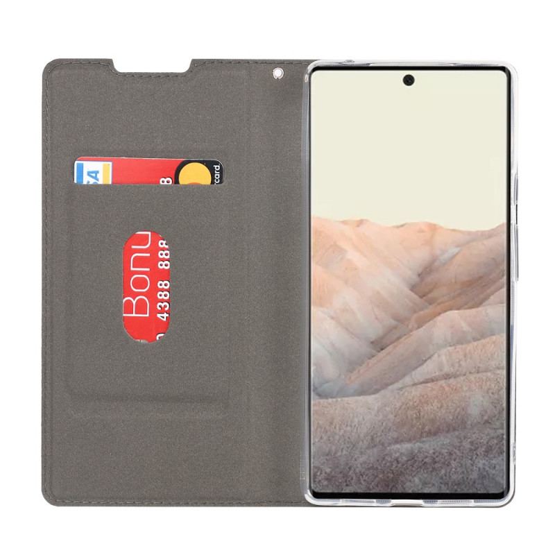 Capa De Celular Para Google Pixel 6 Pro De Cordão Flip Strappy Finesse