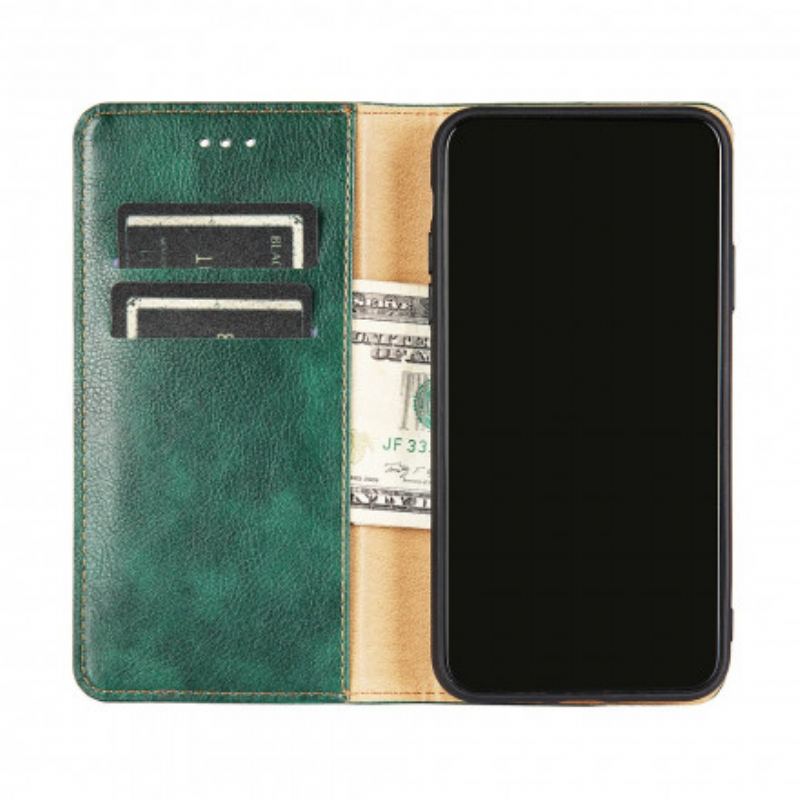 Capa De Celular Para Google Pixel 6 Pro Flip Estilo Vintage De Couro