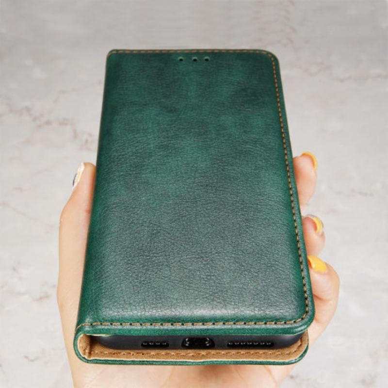 Capa De Celular Para Google Pixel 6 Pro Flip Estilo Vintage De Couro