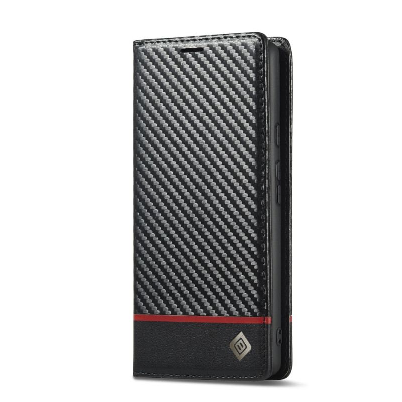 Capa De Celular Para Google Pixel 6 Pro Flip Fibra De Carbono Lc.imeeke