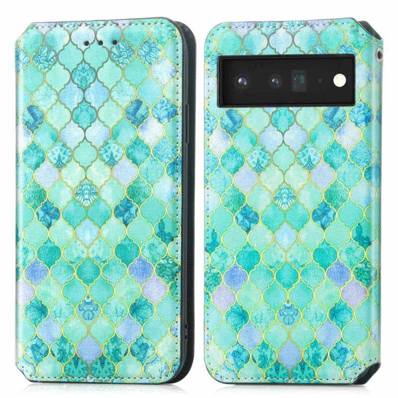 Capa De Celular Para Google Pixel 6 Pro Flip Projeto Rfid Caseneo