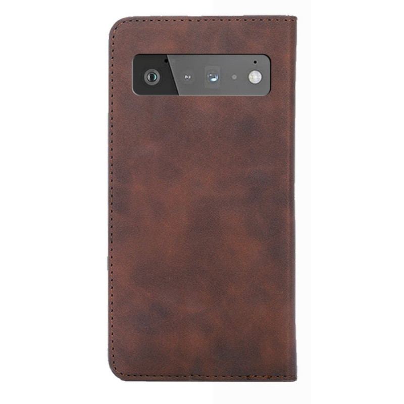 Capa De Celular Para Google Pixel 6 Pro Flip Toque De Pele