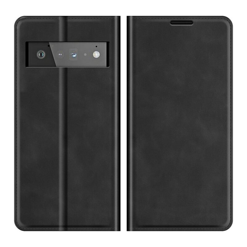 Capa De Celular Para Google Pixel 6 Pro Flip Toque De Pele