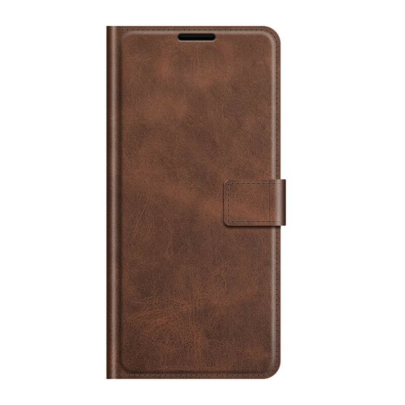 Capa De Couro Para Google Pixel 6 Pro Efeito De Couro Extremo Fino