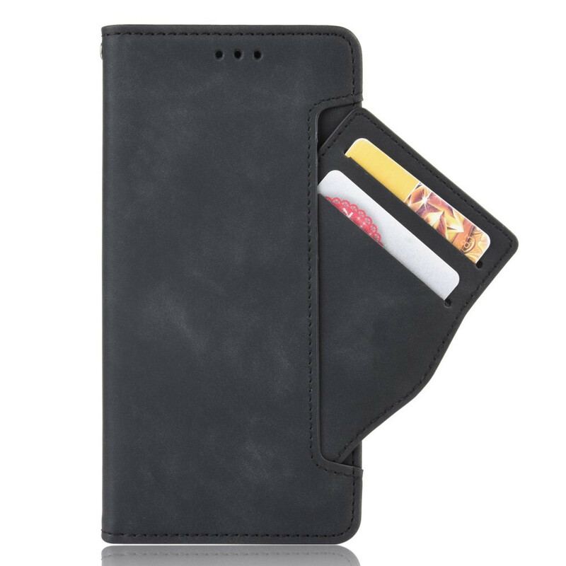 Capa De Couro Para Google Pixel 6 Pro Multi-card Premier Class