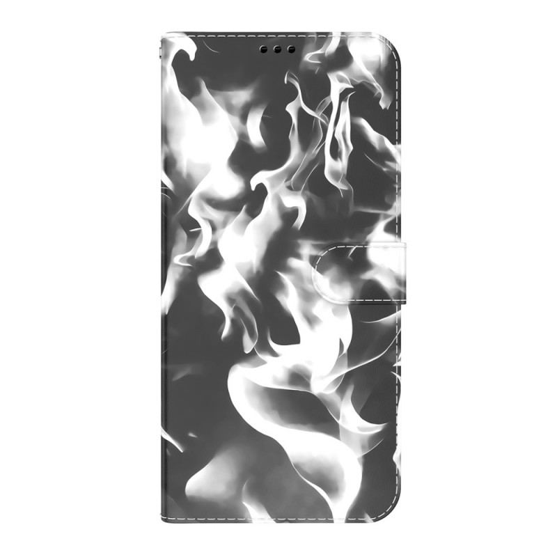 Capa De Couro Para Google Pixel 6 Pro Padrão Abstrato