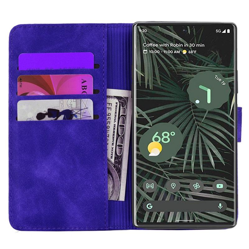 Capa Flip Para Google Pixel 6 Pro Barroco-mandala