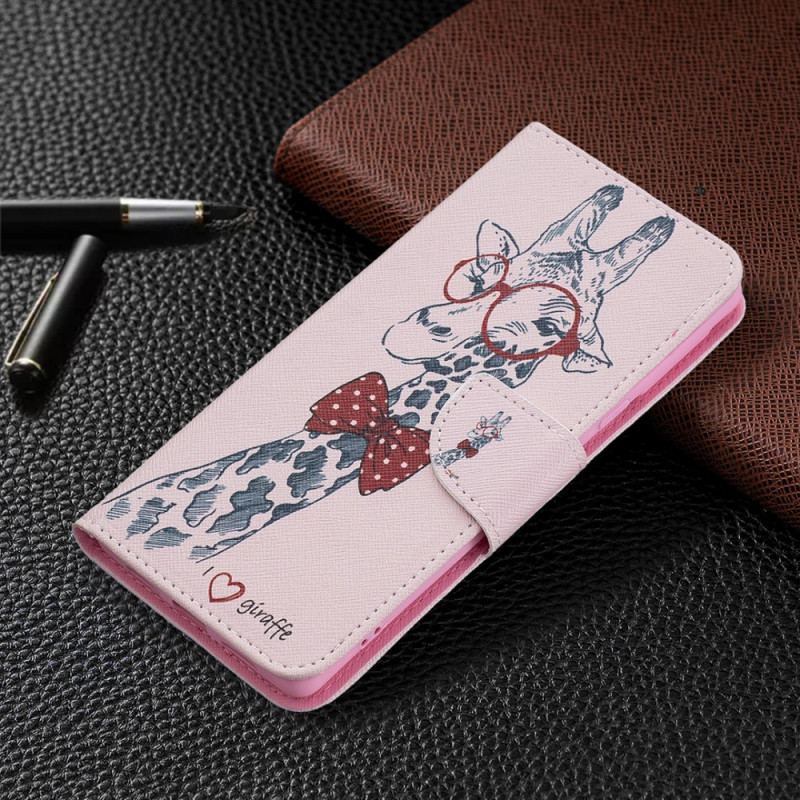 Capa Flip Para Google Pixel 6 Pro Girafa Inteligente