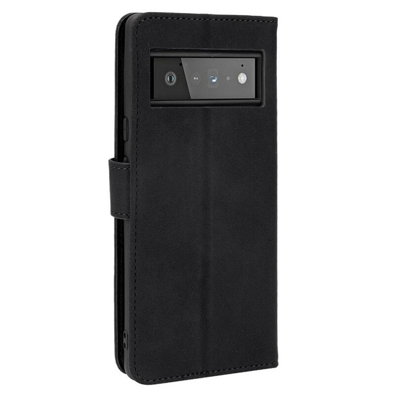 Capa Flip Para Google Pixel 6 Pro Sensação De Pele