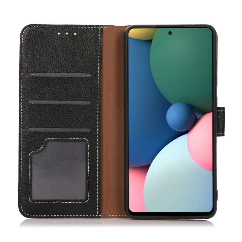 Capa Flip Para Google Pixel 6 Pro Textura Lichia