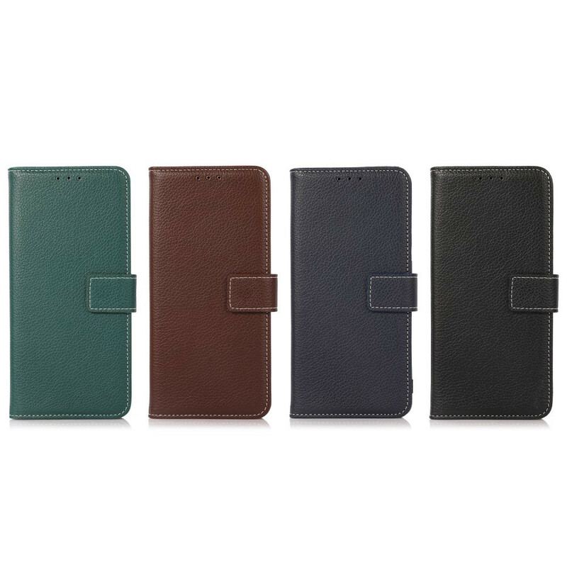 Capa Flip Para Google Pixel 6 Pro Textura Lichia