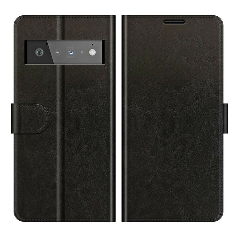 Capa Folio Para Google Pixel 6 Pro Couro Ultra Sintético