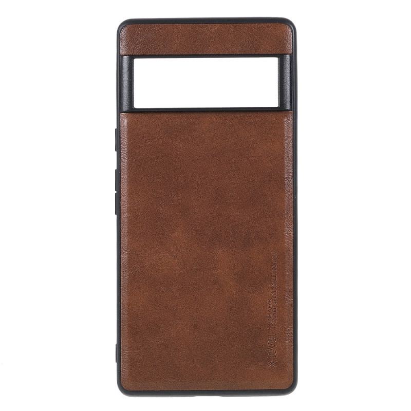 Capa Para Google Pixel 6 Pro Efeito Couro Vintage X-level