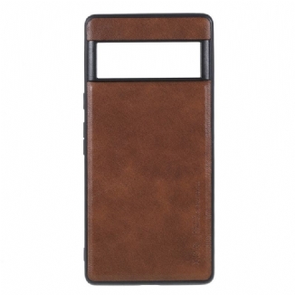 Capa Para Google Pixel 6 Pro Efeito Couro Vintage X-level