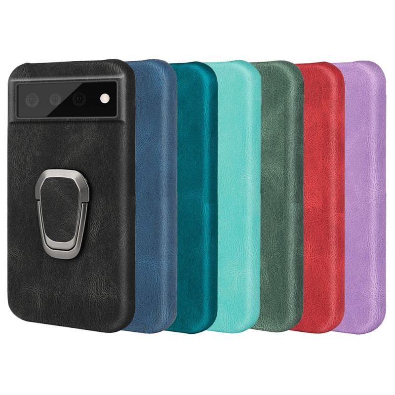 Capa Para Google Pixel 6 Pro Elegance Com Efeito De Couro E Suporte Para Novas Cores