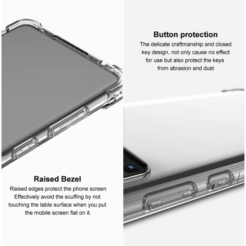 Capa Para Google Pixel 6 Pro Imak Sedoso Transparente