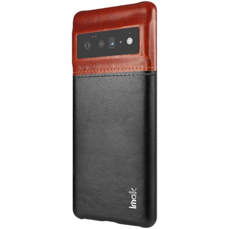 Capa Para Google Pixel 6 Pro Imak Série Ruiyi Efeito Couro