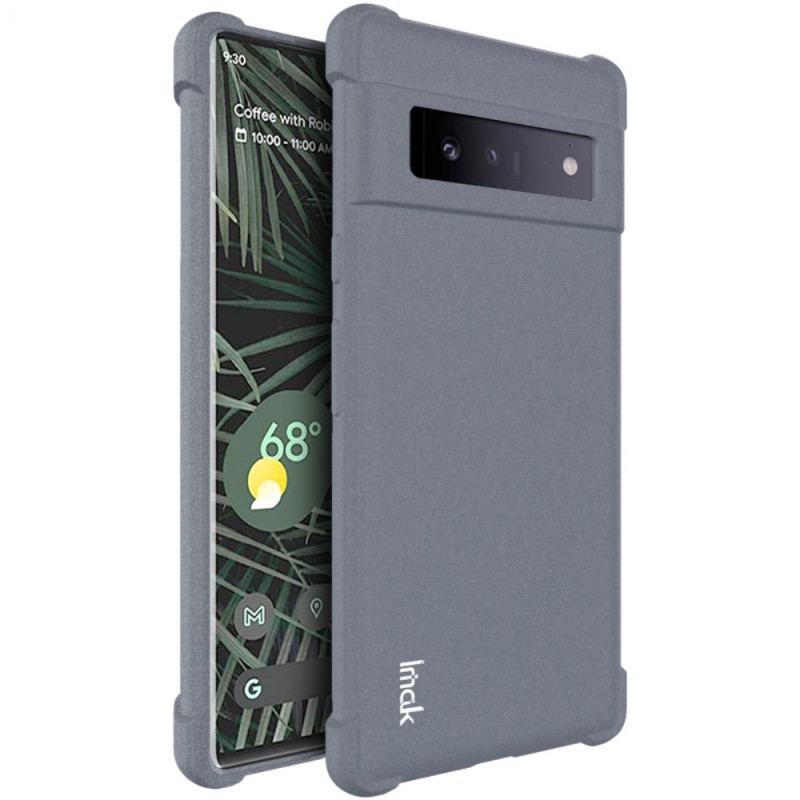 Capa Para Google Pixel 6 Pro Silicone Flexível Com Filme Para Tela Imak