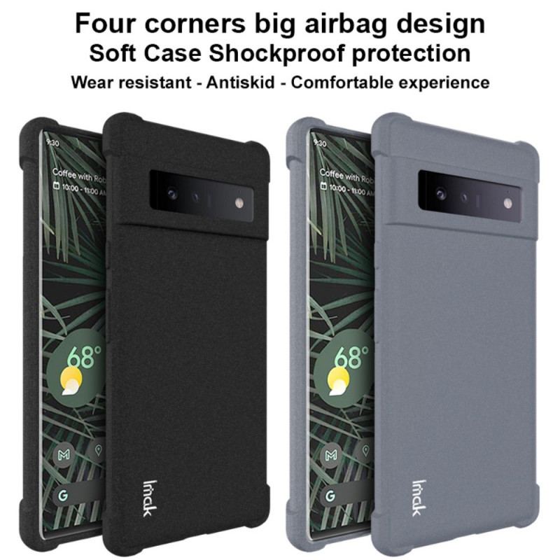 Capa Para Google Pixel 6 Pro Silicone Flexível Com Filme Para Tela Imak