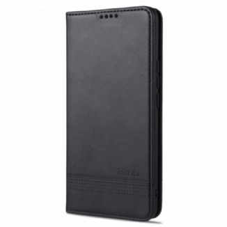 Capa De Celular Para Vivo X60 Flip Estilo De Couro Azns