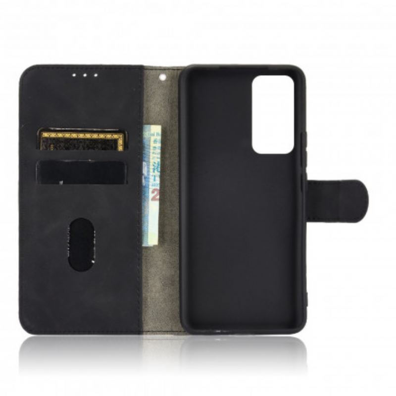 Capa Flip Para Vivo X60 Estilo Vintage De Couro