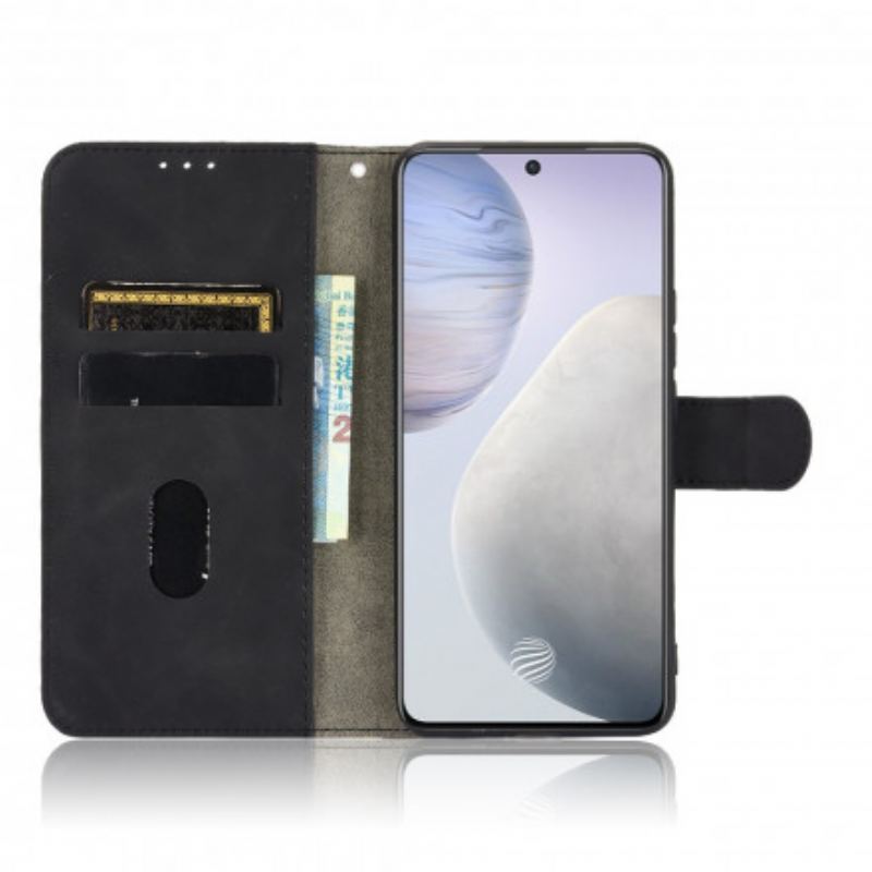 Capa Flip Para Vivo X60 Estilo Vintage De Couro