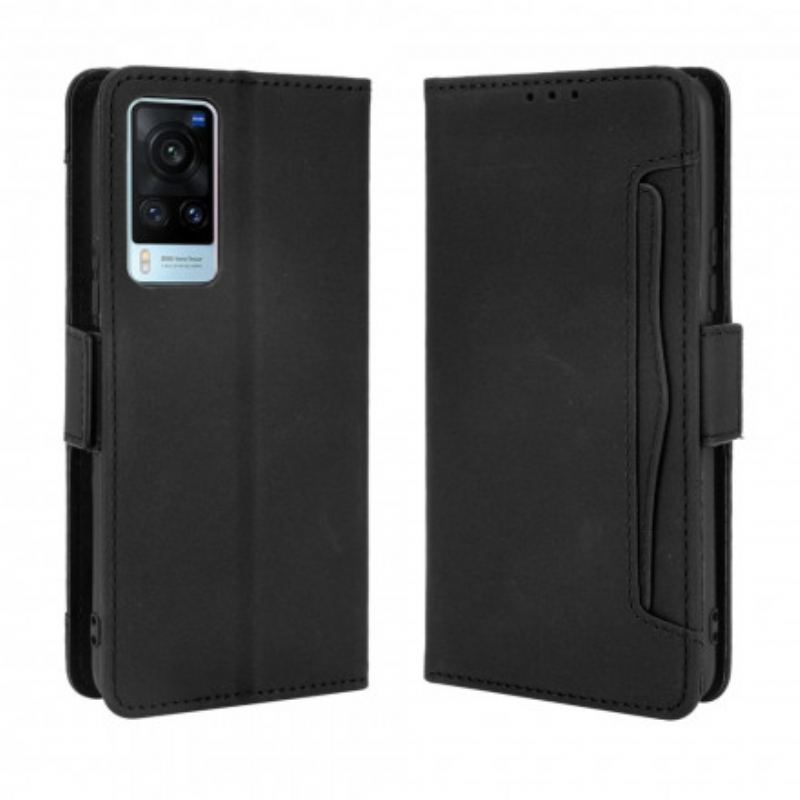 Capa Flip Para Vivo X60 Multi-card Premier Class