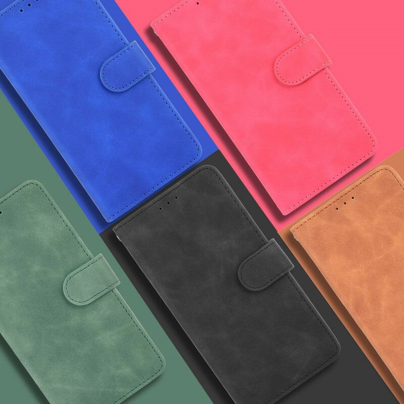 Capa Folio Para Realme 7i Toque De Pele