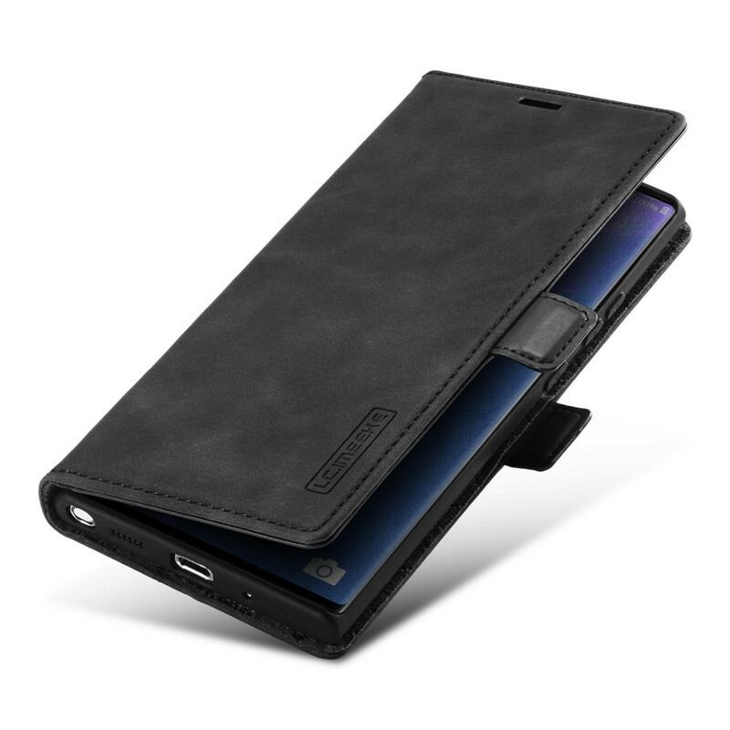 Capa De Celular Para Samsung Galaxy Note 20 Ultra Flip Lc.imeeke Efeito Couro