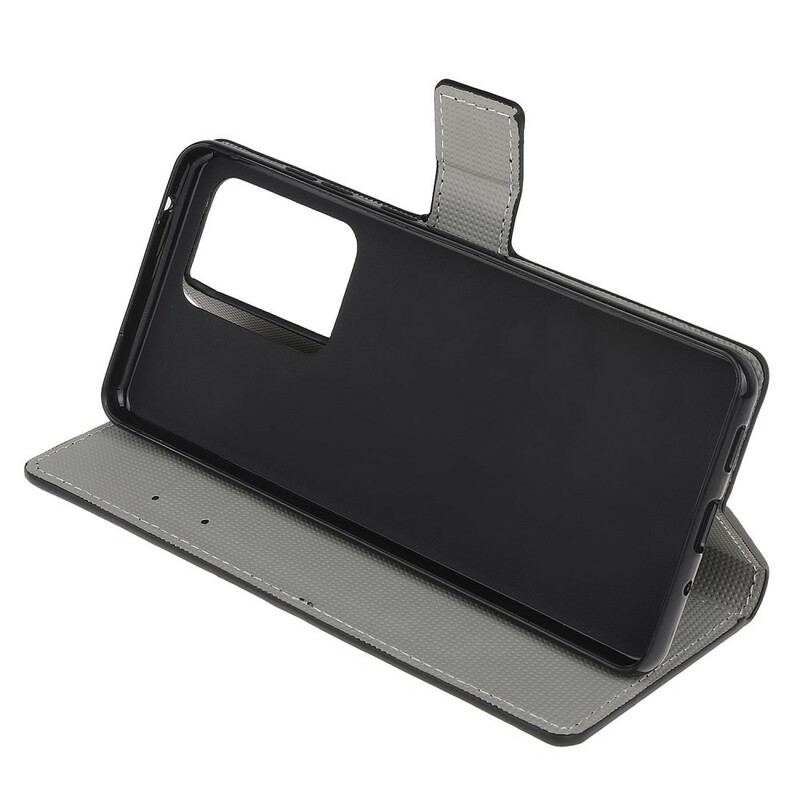 Capa Flip Para Samsung Galaxy Note 20 Ultra Borboletas Intensas