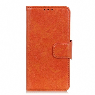 Capa Flip Para Samsung Galaxy Note 20 Ultra Couro Napa Rachado