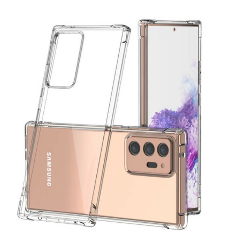 Capa Para Samsung Galaxy Note 20 Ultra Almofadas Leeu Transparentes