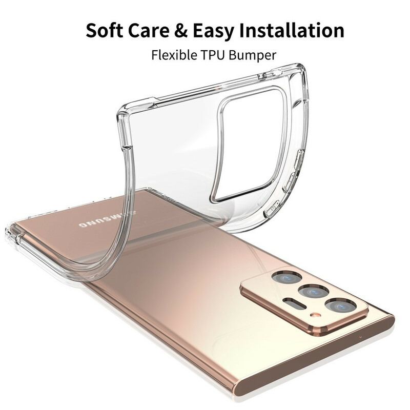 Capa Para Samsung Galaxy Note 20 Ultra Almofadas Leeu Transparentes