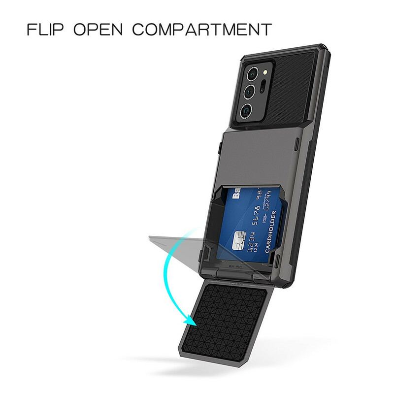 Capa Para Samsung Galaxy Note 20 Ultra Porta-cartão E Suporte