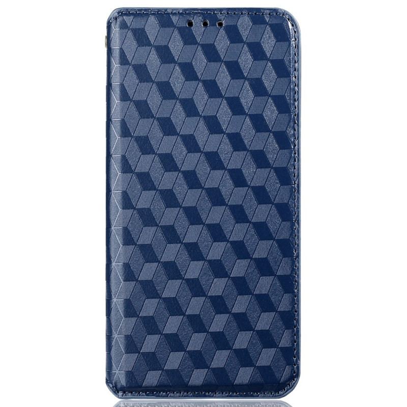 Capa De Celular Para Honor 70 Flip Cubos 3d