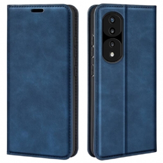 Capa De Celular Para Honor 70 Flip Suavidade Ao Toque Da Pele