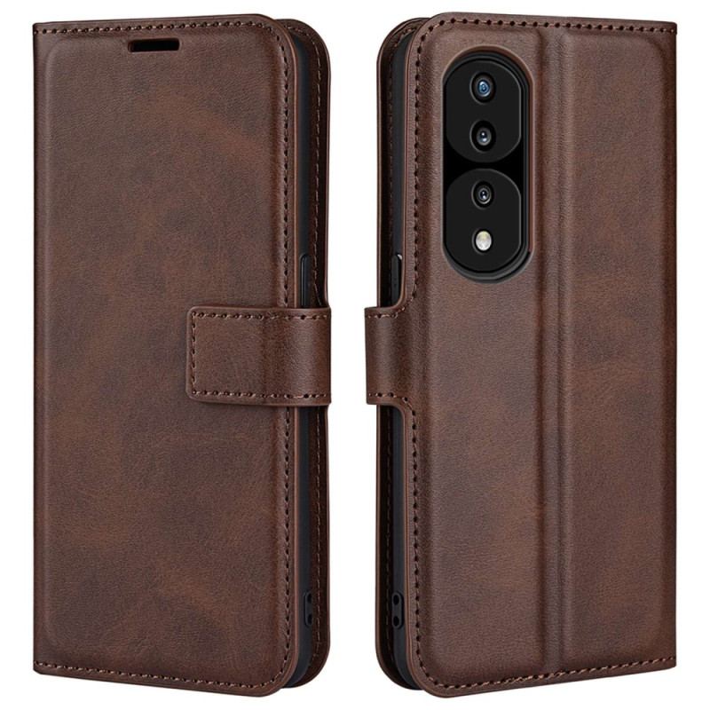 Capa Flip Para Honor 70 Efeito De Couro Extremo Fino